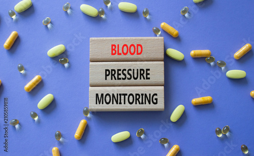 Konstfotografi Blood Pressure Monitoring symbol