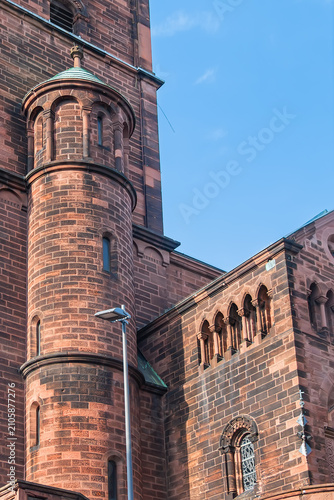 Картината върху платно Sankt Adalbert Church (St
