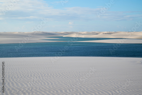 SAND DUNES AND LAGOONS IN BRAZIL