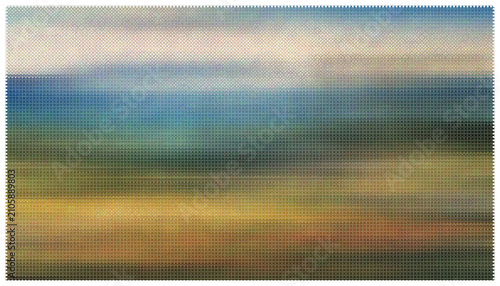 Slika na platnu Abstract autumn landscape gradient background with soft color transition