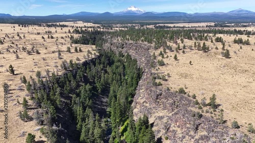 Over millennia Mill Creek has carved a 230-foot deep canyon on the Central Oregon plateau between Bend and Portland. This beautiful area of high desert is part of the Warm Springs reservation.