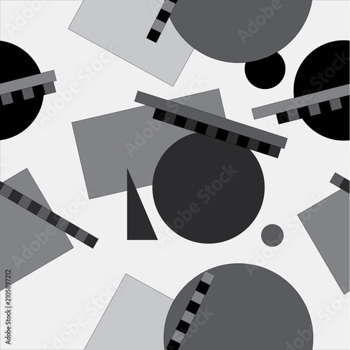 80s Repeat Pattern 2_blackwhite