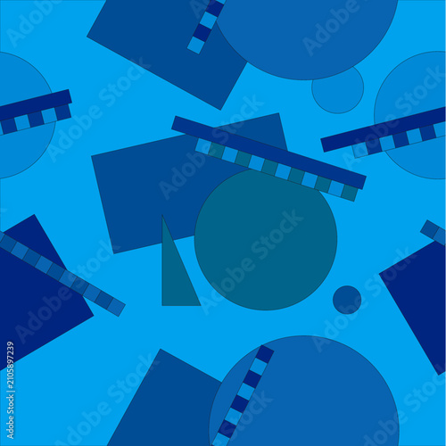 80s Repeat Pattern 2_Light Blue
