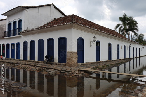 Cidade colonial de paraty no Rio de Janeiro