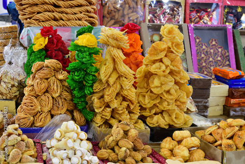 Sweets, Osh market. Kyrgyzstan