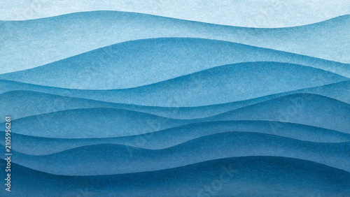Blue azure turquoise abstract watercolor sea waves texture background  for textures backgrounds  web banners design. Abstract blue background. Watercolor painting blue sea waves pattern gradient.