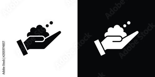 Foto Foam icon flat symbols pack