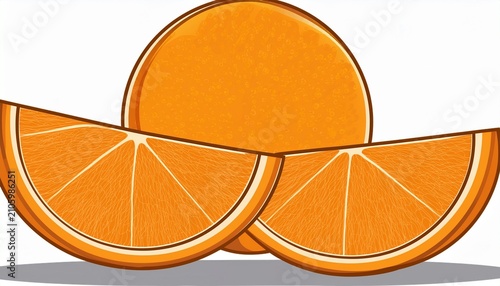 Orange Fruit Slice