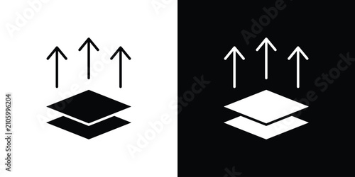 Bild auf Leinwand Breathable icon minimal artwork collection