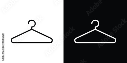 Foto Clothes hanger icon