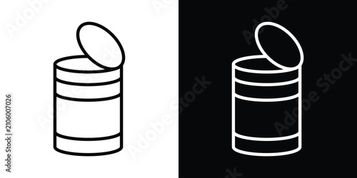 Canned food icon