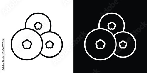 Foto Blueberries icon