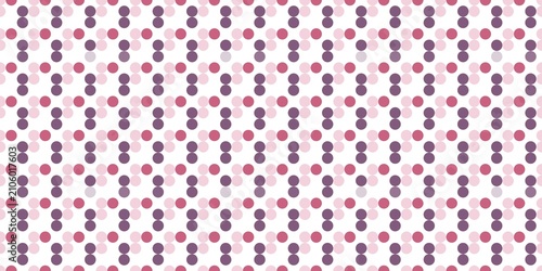 Delicate light pink and burgundy micro polka dot grid spread over a plain white sheet on the floor. A sweet, clean, seamless layout for romantic Valentine card printings and gift box packaging.