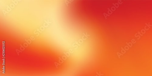 Cuadro en lienzo Warm orange yellow red gradient background