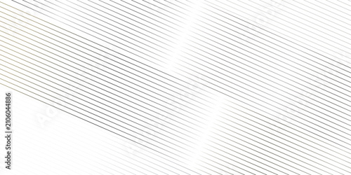 Canvas Print Vector oblique stripe diagonal black and white line gradient fabric transparent diagonal line cloth