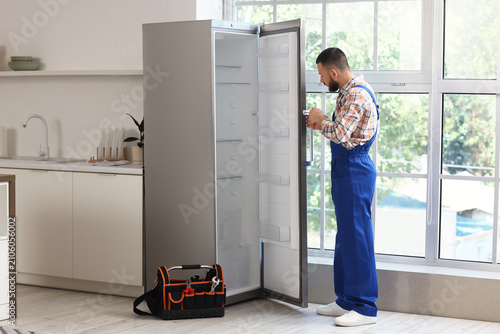 Professional repairman in b...