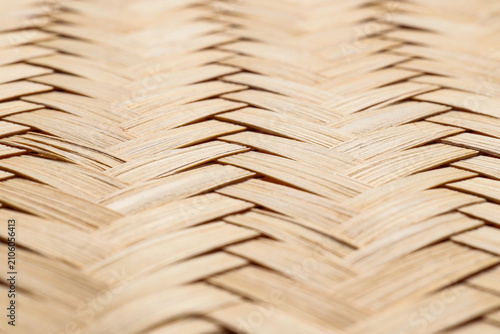 Close up of natural woven b...