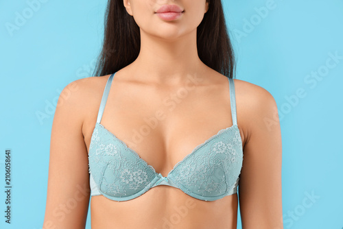Beautiful  young woman in b...