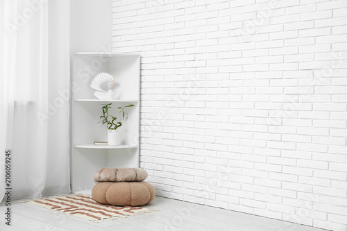 Interior of stylish room wi...