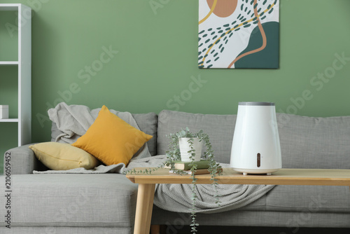 Air humidifier with plant o...