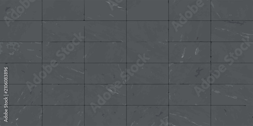 Foto Modern dark grey rectangular stone tile paving texture with stone floor stone ti