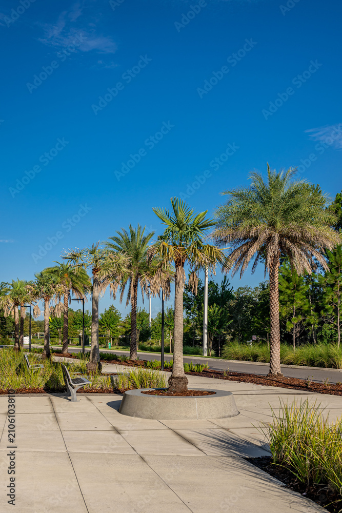 Fototapeta premium commercial landscaping