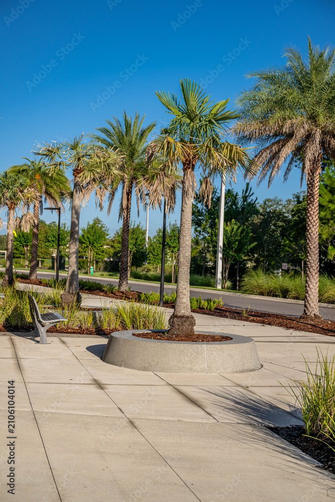 Fototapeta premium commercial landscaping