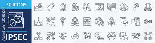 Tableau sur toile IPSEC - Icon Collection