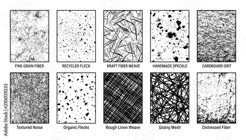 Konstfotografi Textures Featuring Various Fiber and Grain Patterns for Design Use Featuring Tex