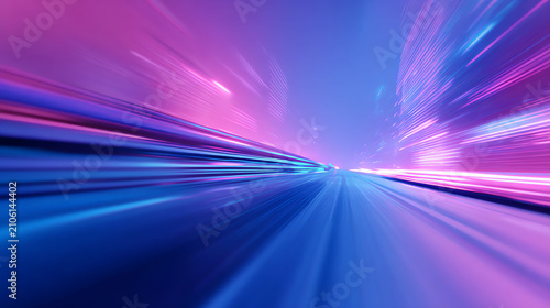 Neon Speed Tunnel Vision