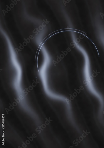Abstract dark background with glowing lines