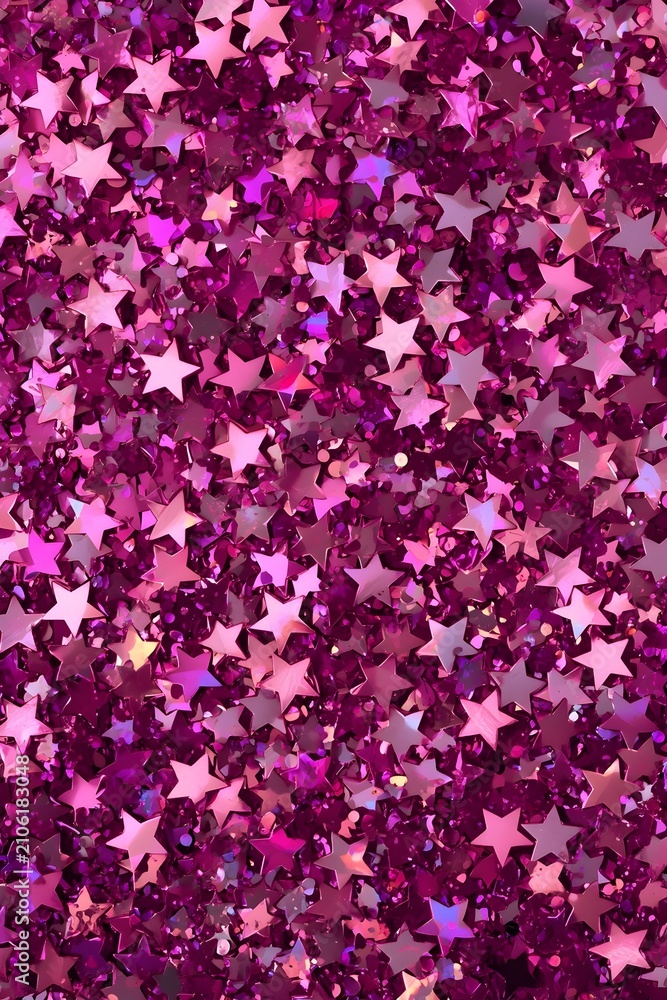 Fototapeta premium pink confetti background