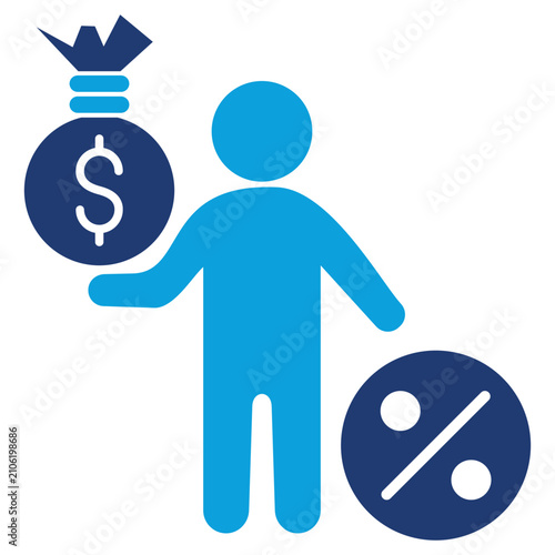 CREDIT BLUE ICON