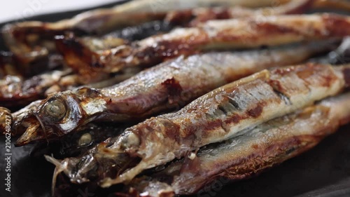 カラフトししゃも　子持ちししゃも焼き