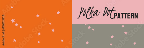 Bright confetti frame with round paper elements, playful polka dots and scattered stars creating a festive background overlay. Confetti, frame, paper, overlay, polka twice.