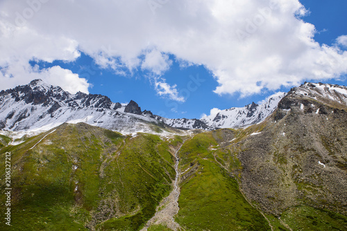 Fotografie Natural Scenery of the Tianshan Mountains, Xinjiang, China