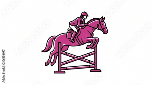 Knight on horseback ready for battle. Medieval warrior mounted on armored steed in dynamic pose.