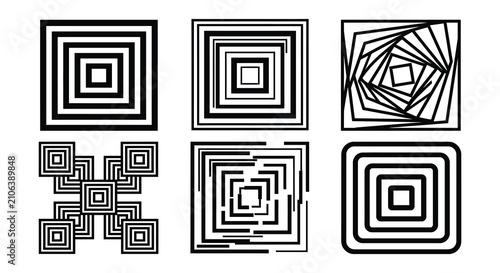 фотографія First second and third place medals black vector illustration on white