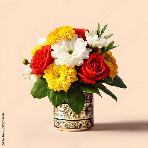 Fresh Blooms in Pots, Vases, and Bouquets