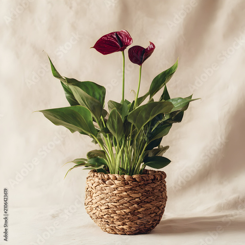 Fresh Blooms in Pots, Vases, and Bouquets