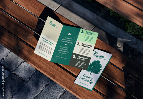 Trifold Brochure Mockup