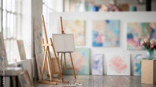 Bright Art Studio Inspiring Creative Expression