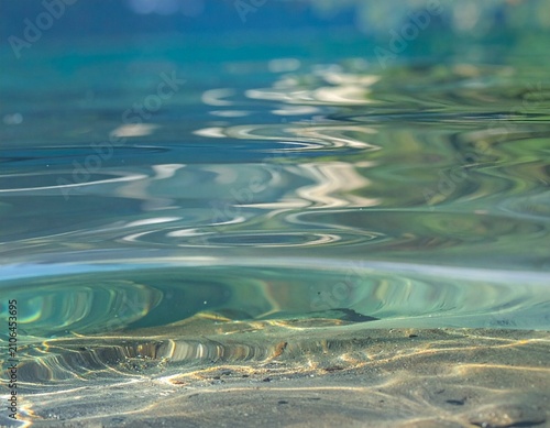 aerial view of water