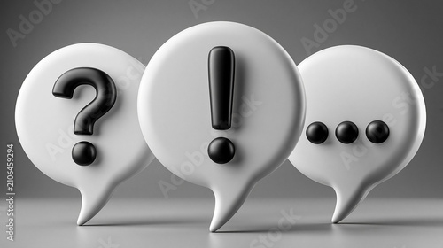 Speech Bubbles of Inquiry a...
