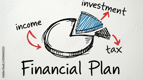 Financial Plan Pie Chart: A...