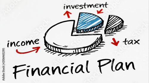 Financial Plan Pie Chart: A...