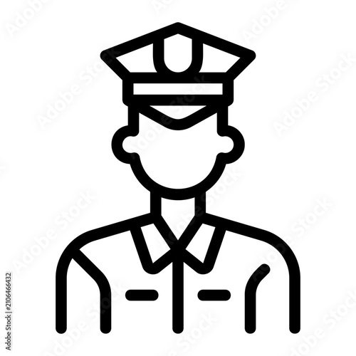 police line icon