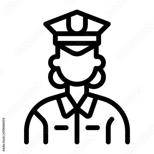 police line icon
