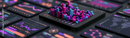 3D Data Visualization Grid:...
