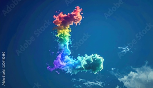 Colorful, smoky 